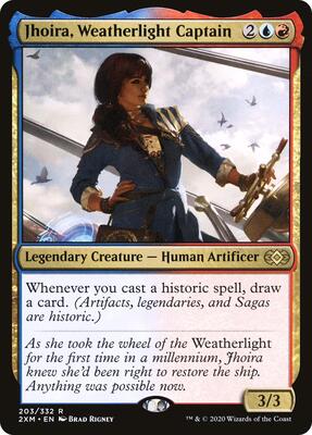 Jhoira, Weatherlight Captain card from Double Masters