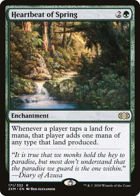 Heartbeat of Spring card from Double Masters