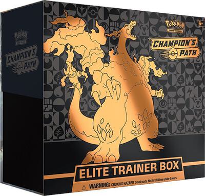 Champion's Path Elite Trainer Box card from Champion's Path