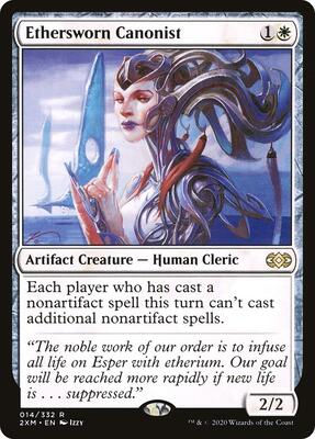 Ethersworn Canonist card from Double Masters