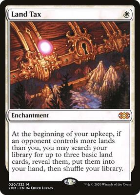 Land Tax card from Double Masters