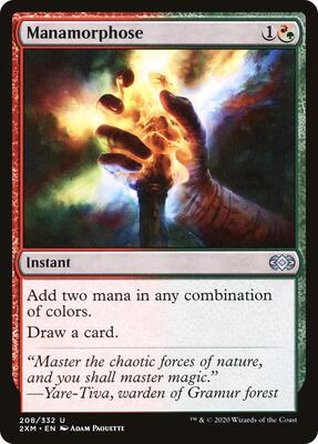 Manamorphose card from Double Masters