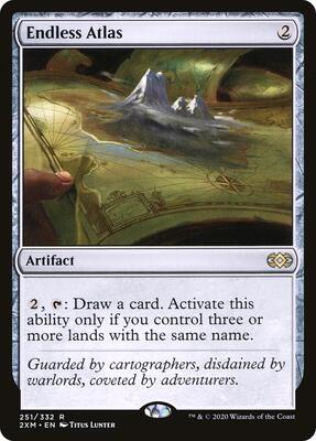 Endless Atlas card from Double Masters