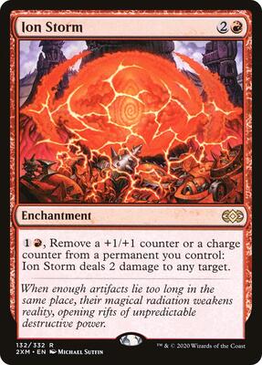 Ion Storm card from Double Masters