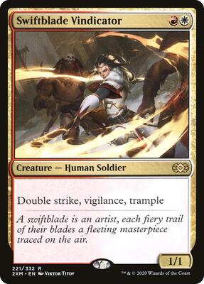 Swiftblade Vindicator card from Double Masters