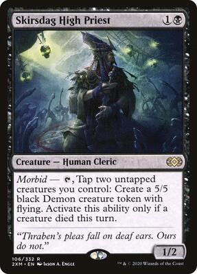 Skirsdag High Priest card from Double Masters
