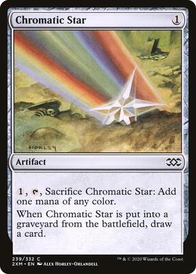 Chromatic Star card from Double Masters