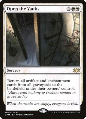 Open the Vaults card from Double Masters