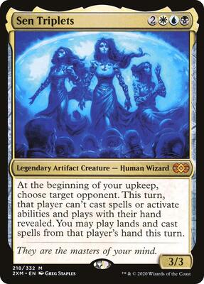 Sen Triplets card from Double Masters