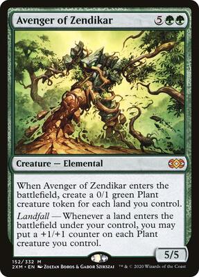 Avenger of Zendikar card from Double Masters