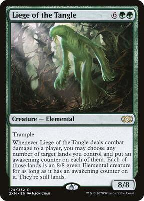 Liege of the Tangle card from Double Masters