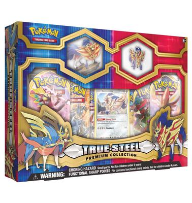 True Steel Premium Collection [Zamazenta] card from SWSH03: Darkness Ablaze