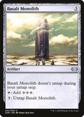 Basalt Monolith card from Double Masters