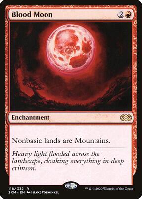 Blood Moon card from Double Masters