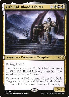 Vish Kal, Blood Arbiter card from Double Masters