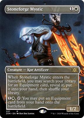 Stoneforge Mystic (Borderless) card from Double Masters