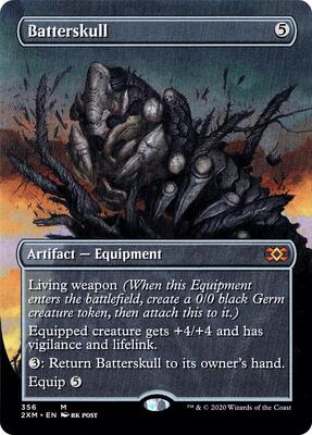 Batterskull (Borderless) card from Double Masters