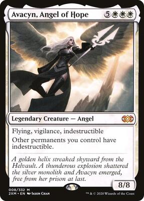 Avacyn, Angel of Hope card from Double Masters
