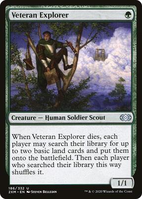 Veteran Explorer card from Double Masters