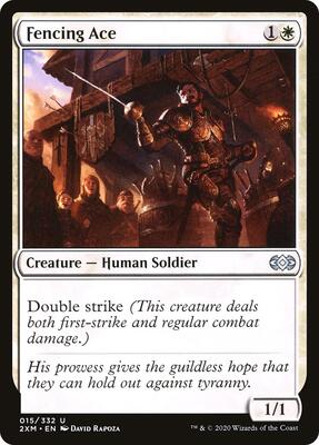 Fencing Ace card from Double Masters