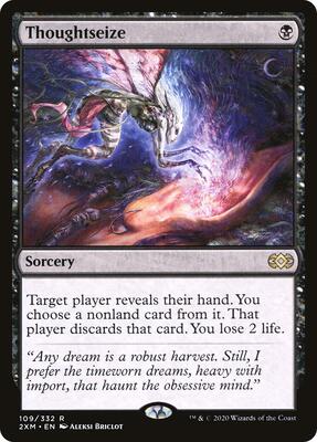 Thoughtseize card from Double Masters