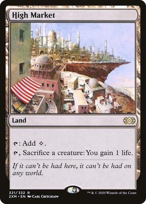 High Market card from Double Masters
