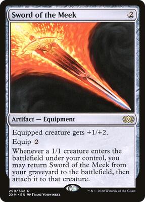Sword of the Meek card from Double Masters