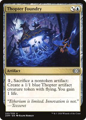 Thopter Foundry card from Double Masters