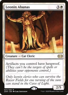 Leonin Abunas card from Double Masters