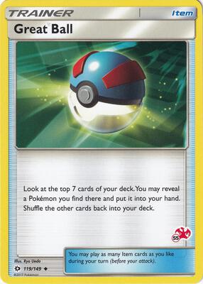 Great Ball - 119/149 (#55 Charizard Stamped) card from Battle Academy