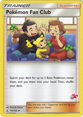Pokemon Fan Club - 133/156 (#45 Charizard Stamped) card from Battle Academy