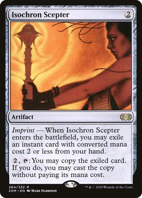 Isochron Scepter card from Double Masters