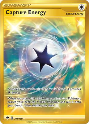 Capture Energy (Secret) card from SWSH03: Darkness Ablaze