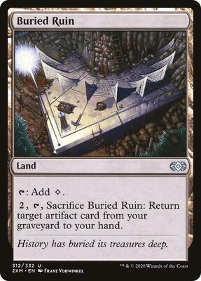 Buried Ruin card from Double Masters