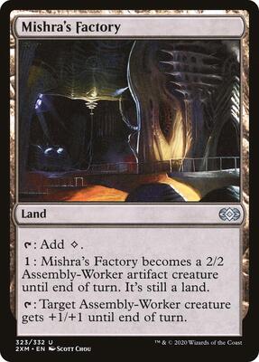 Mishra's Factory card from Double Masters