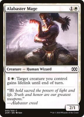 Alabaster Mage card from Double Masters