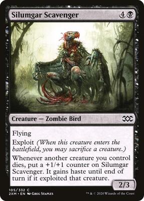 Silumgar Scavenger card from Double Masters