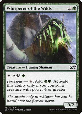 Whisperer of the Wilds card from Double Masters