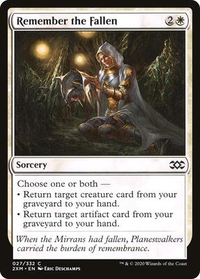 Remember the Fallen card from Double Masters