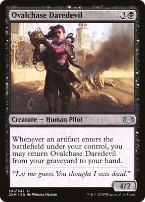 Ovalchase Daredevil card from Double Masters