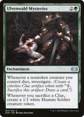 Ulvenwald Mysteries card from Double Masters
