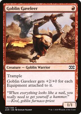 Goblin Gaveleer card from Double Masters