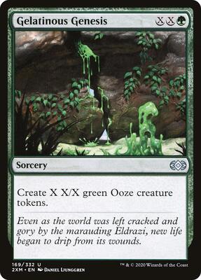 Gelatinous Genesis card from Double Masters