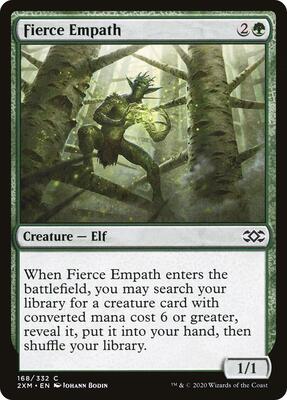 Fierce Empath card from Double Masters