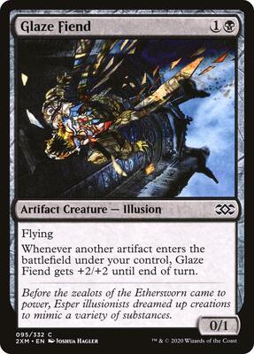 Glaze Fiend card from Double Masters
