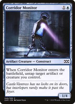Corridor Monitor card from Double Masters