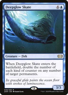 Deepglow Skate card from Double Masters