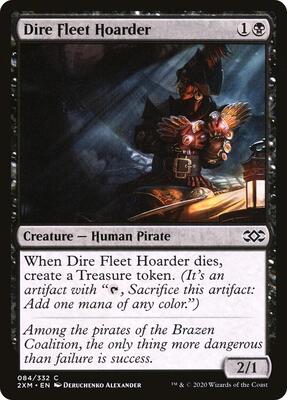 Dire Fleet Hoarder card from Double Masters
