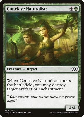 Conclave Naturalists card from Double Masters