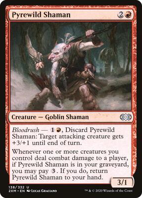 Pyrewild Shaman card from Double Masters